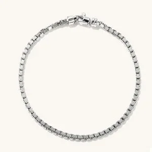 Mejuri Accessories Mejuri Mens Square Box Chain Bracelet - Main Image